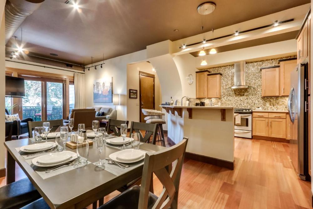 Walk Downtown Stunning Condo with Attached Garage